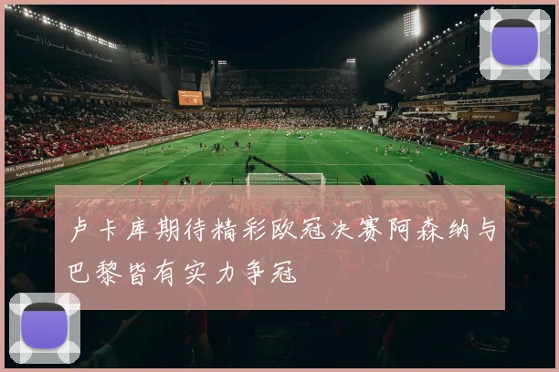 卢卡库期待精彩欧冠决赛阿森纳与巴黎皆有实力争冠