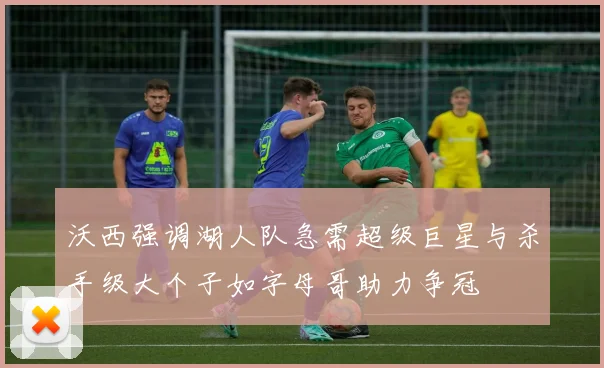 沃西强调湖人队急需超级巨星与杀手级大个子如字母哥助力争冠
